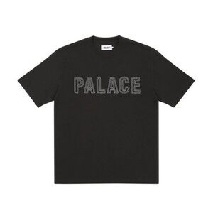 Palace Men's Contrast Stitch Black T-Shirt